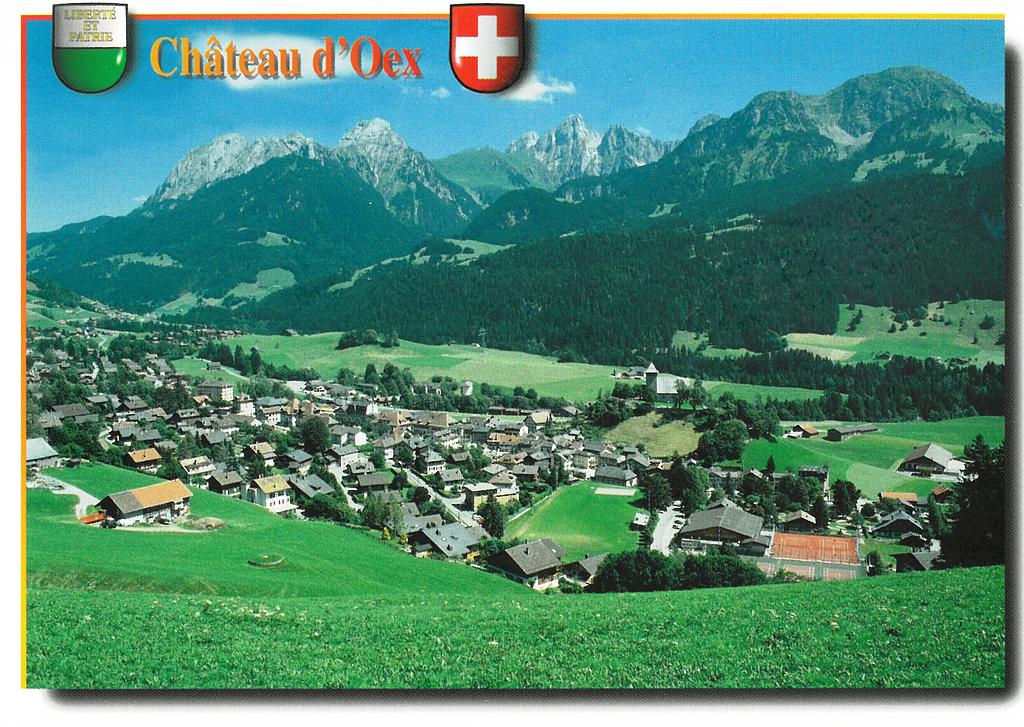 Postcards 18971 Château-d'Oex