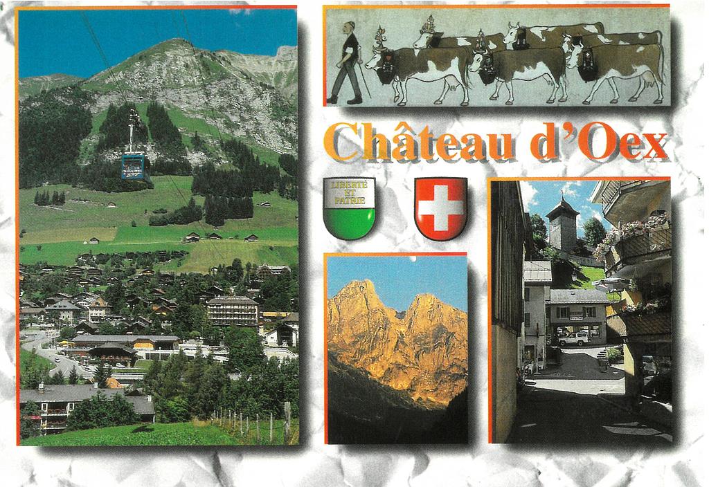 Postcards 18973 Château-d'Oex