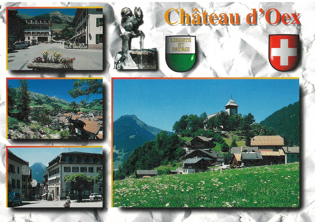 Postcards 18975 Château-d'Oex