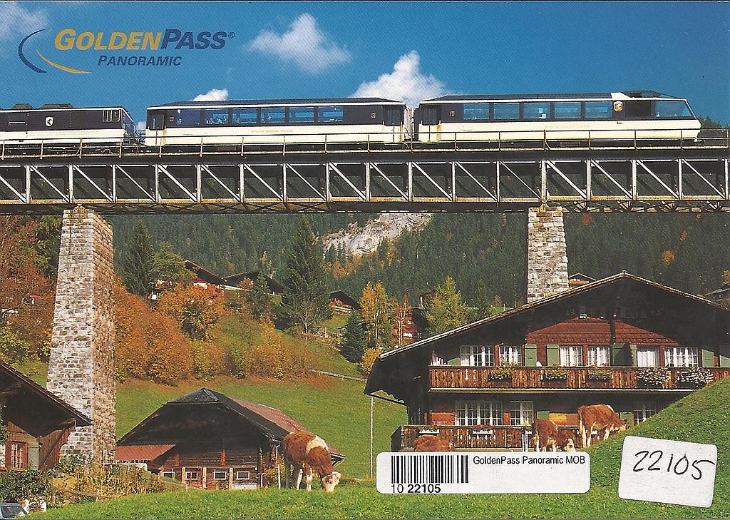 Postcards 22105 Golden Pass Panoramic MOB
