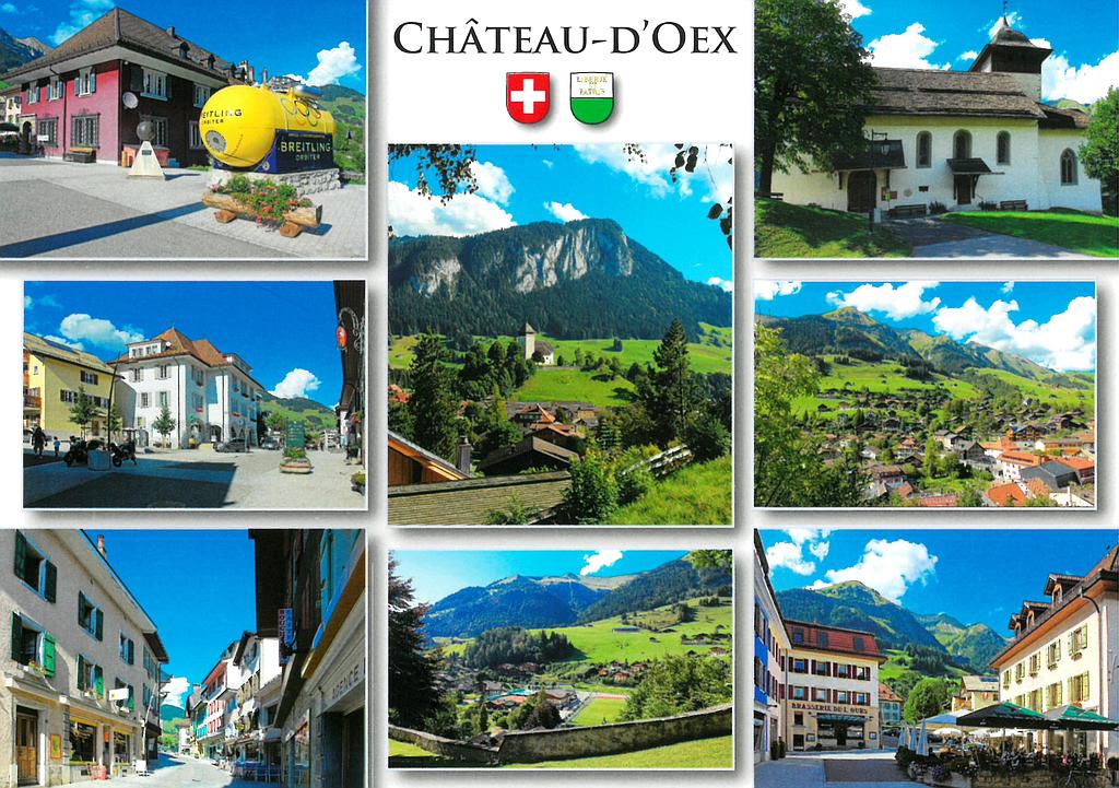 Postcards 28893 Château-d'Oex