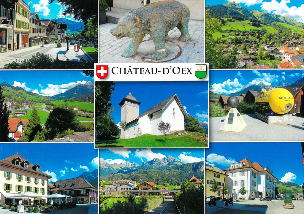 Postcards 28896 Château-d'Oex