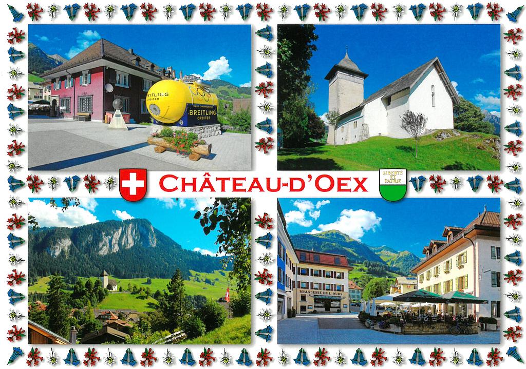 Postcards 28897 Château-d'Oex