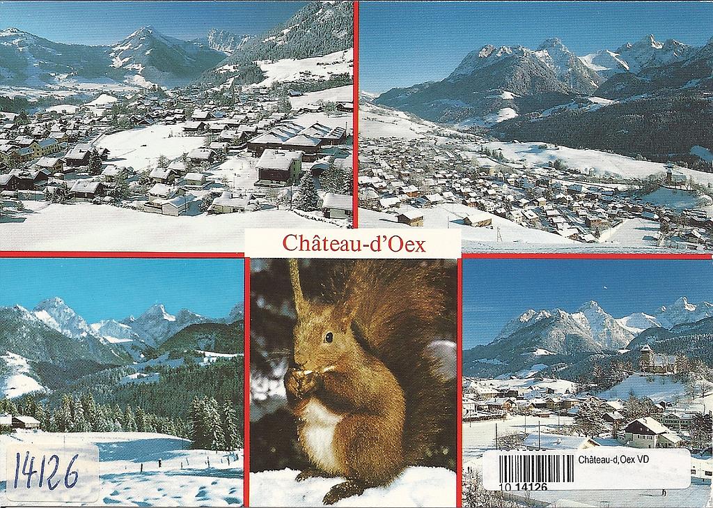 Postcards 14652 w Château-d'Oex
