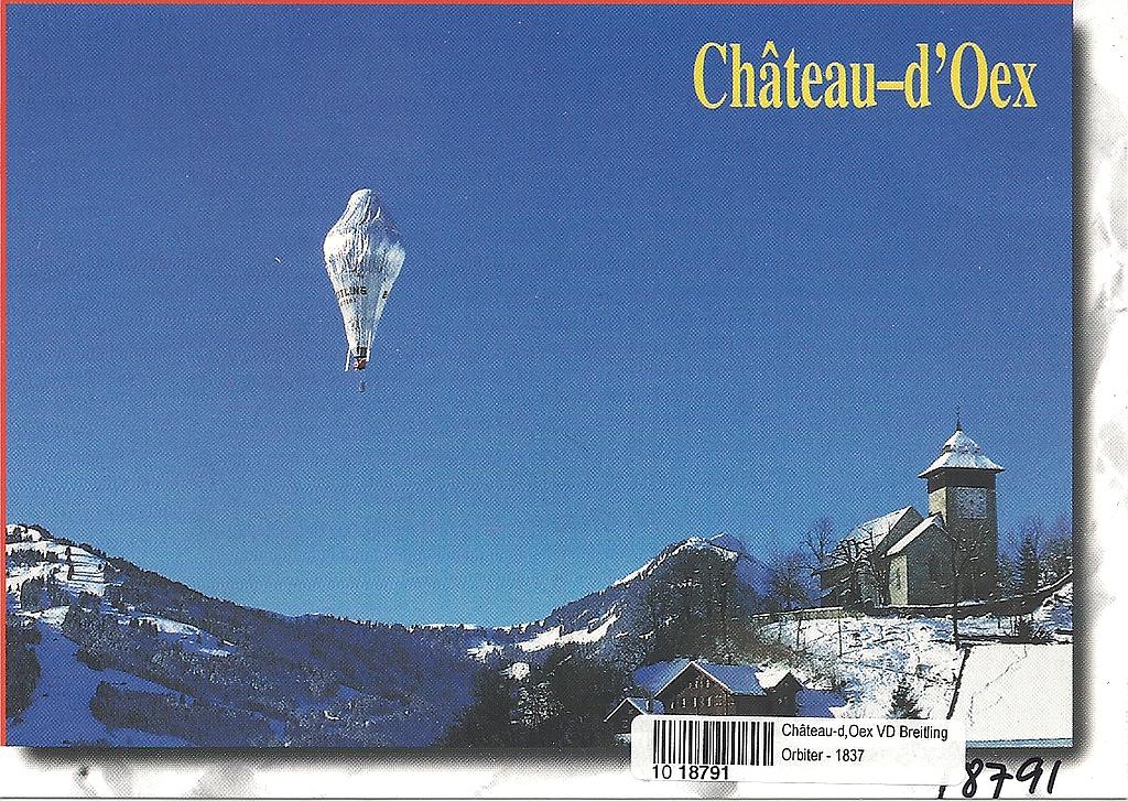 Postcards 18791 w Château-d'Oex