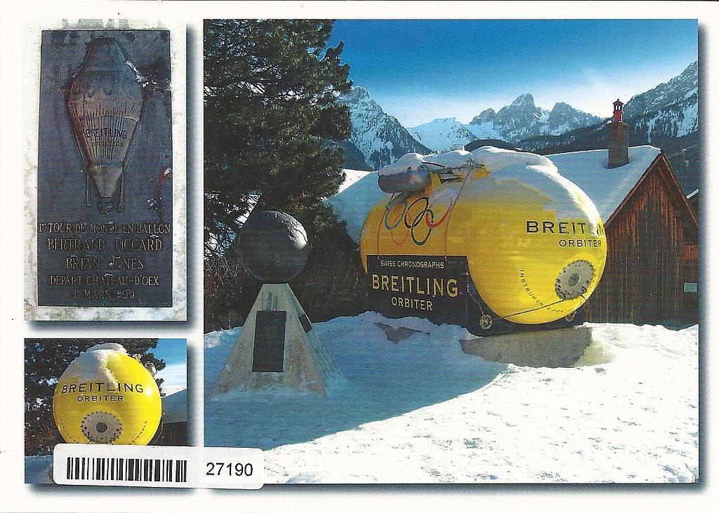 Postcards 27190 w Château-d'Oex