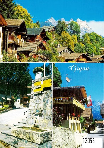 Postcards 12056 Gryon