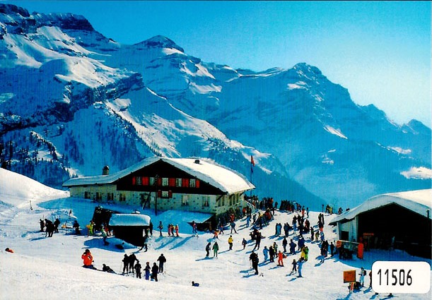 Postcards 11506 w Les Diablerets Isenau