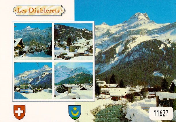 Postcards 11627 w Les Diablerets
