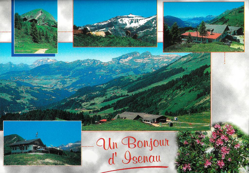 Postcards 11785 Les Diablerets Un bonjour d'Isenau