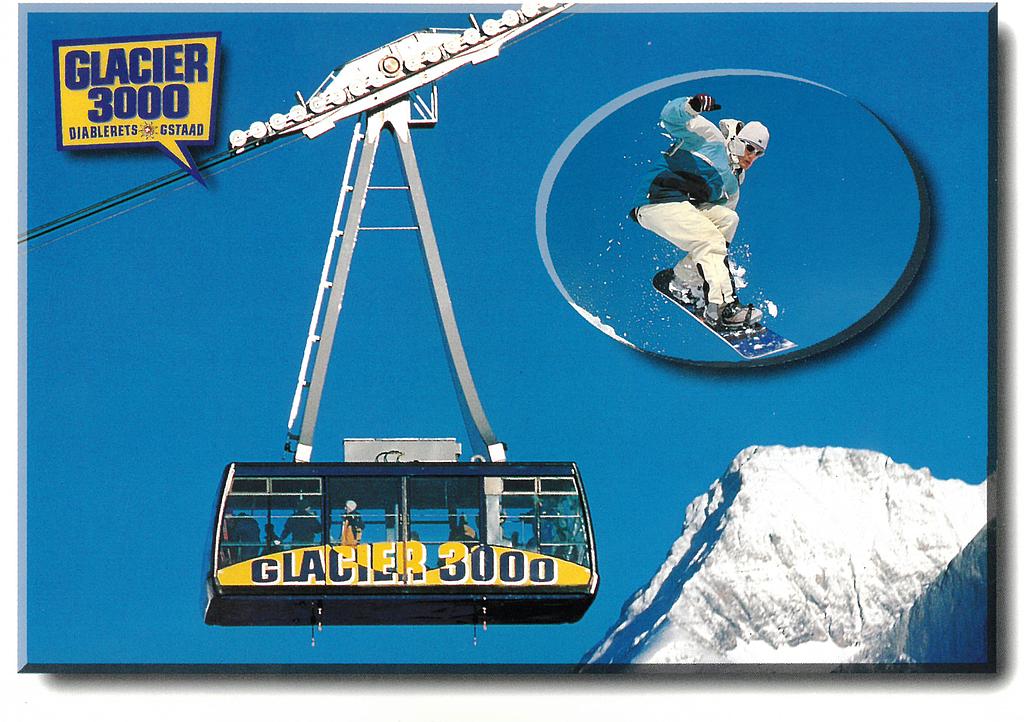 Postcards 19870 Glacier 3000