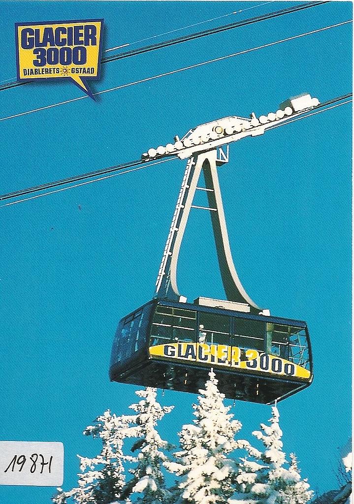 Postcards 19871 Glacier 3000