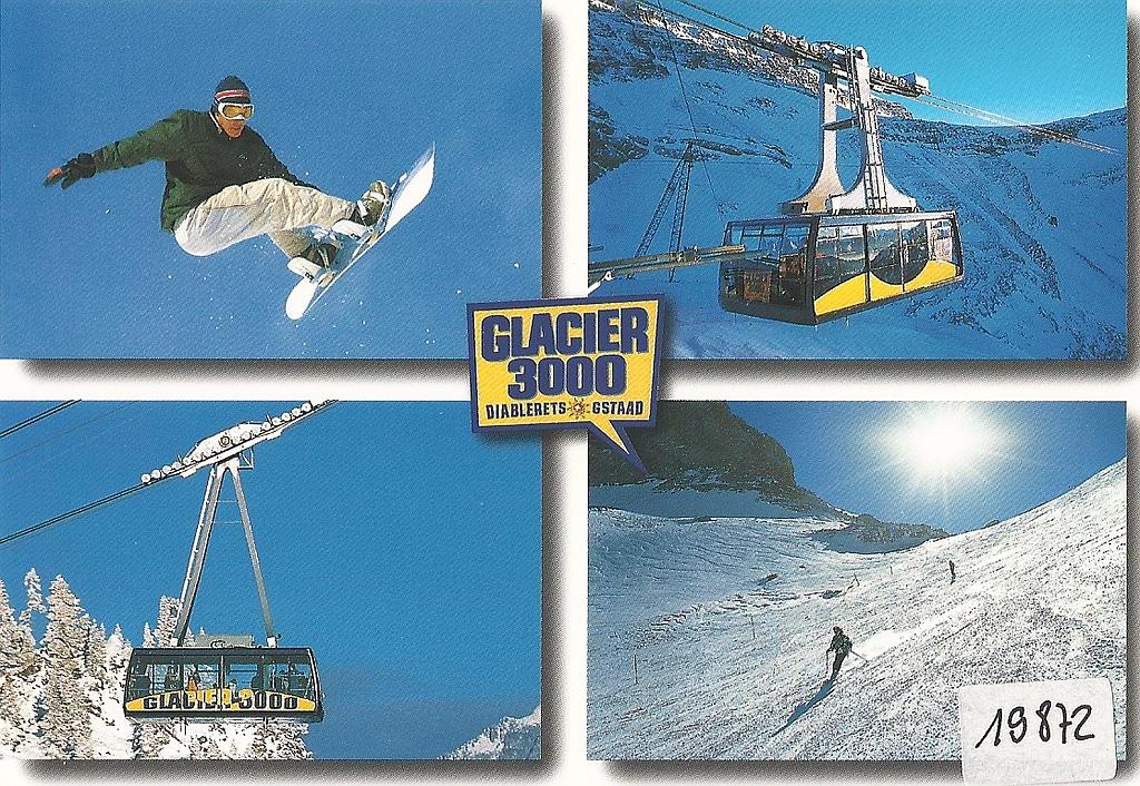 Postcards 19872 w Glacier 3000