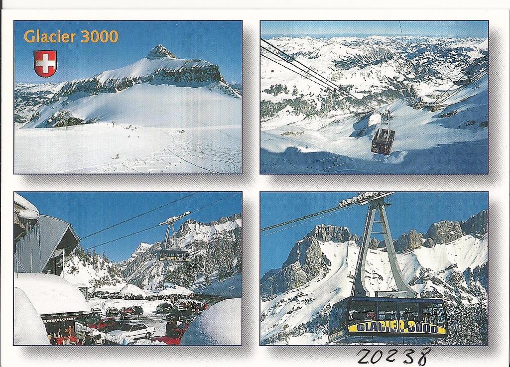 Postcards 20238 Glacier 3000