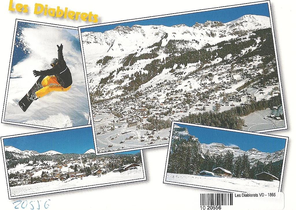 Postcards 20556 w Les Diablerets
