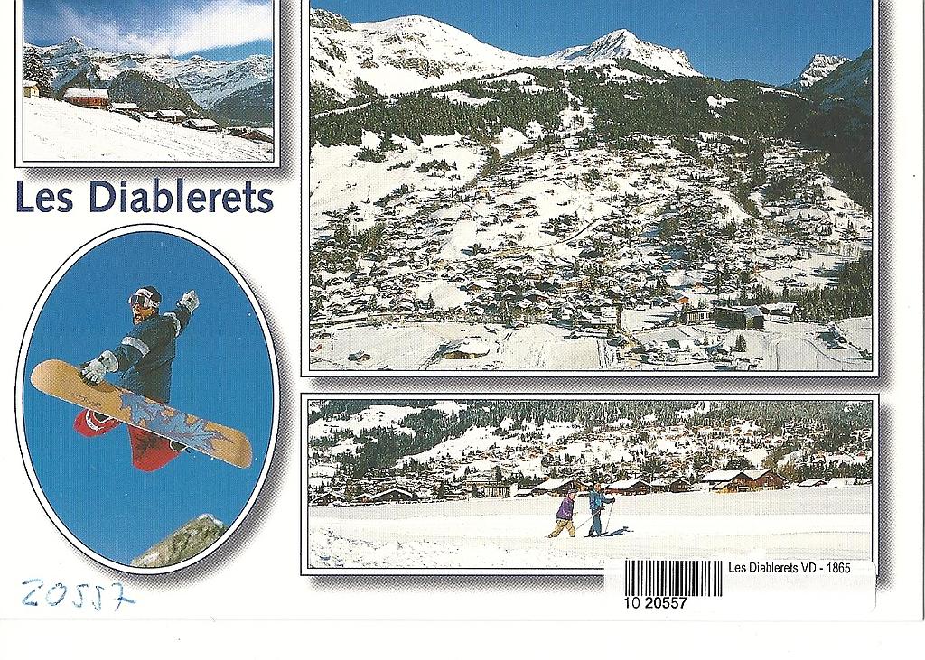 Postcards 20557 w Les Diablerets