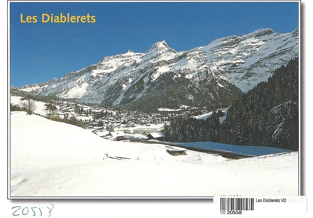 Postcards 20558 w Les Diablerets