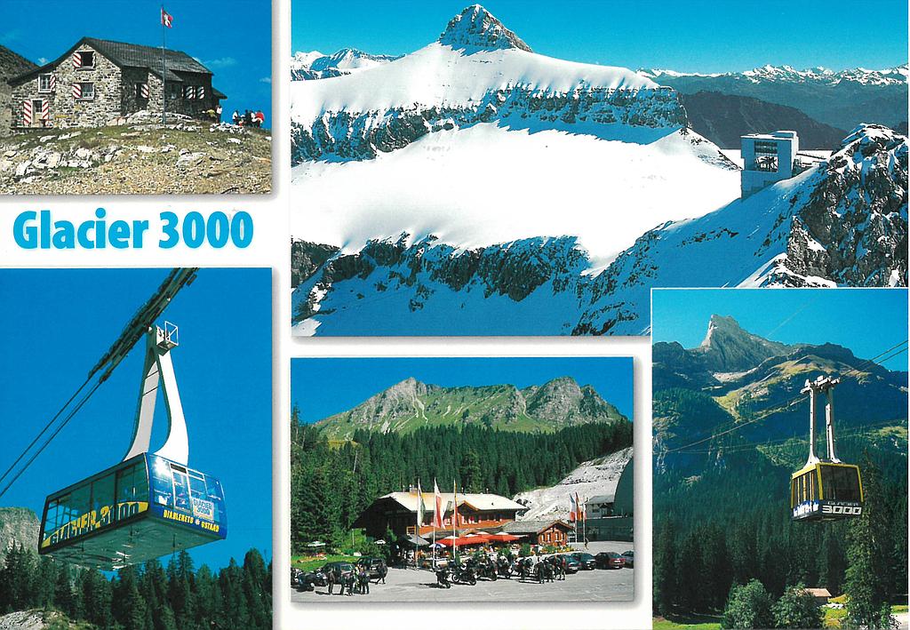 Postcards 22130 Glacier 3000