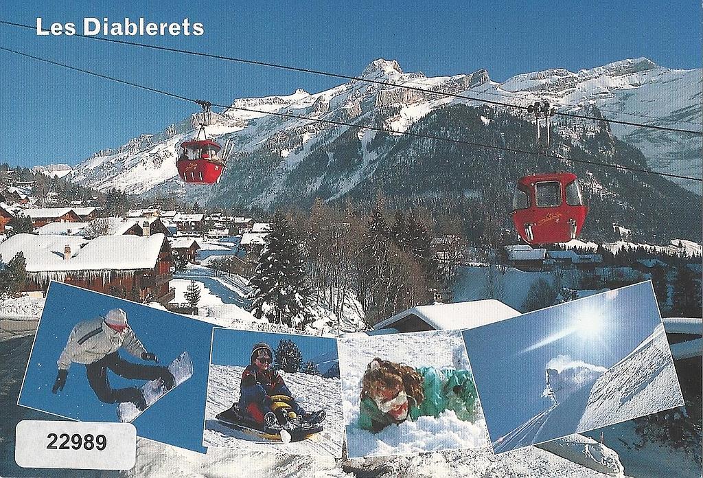 Postcards 22989 w Les Diablerets