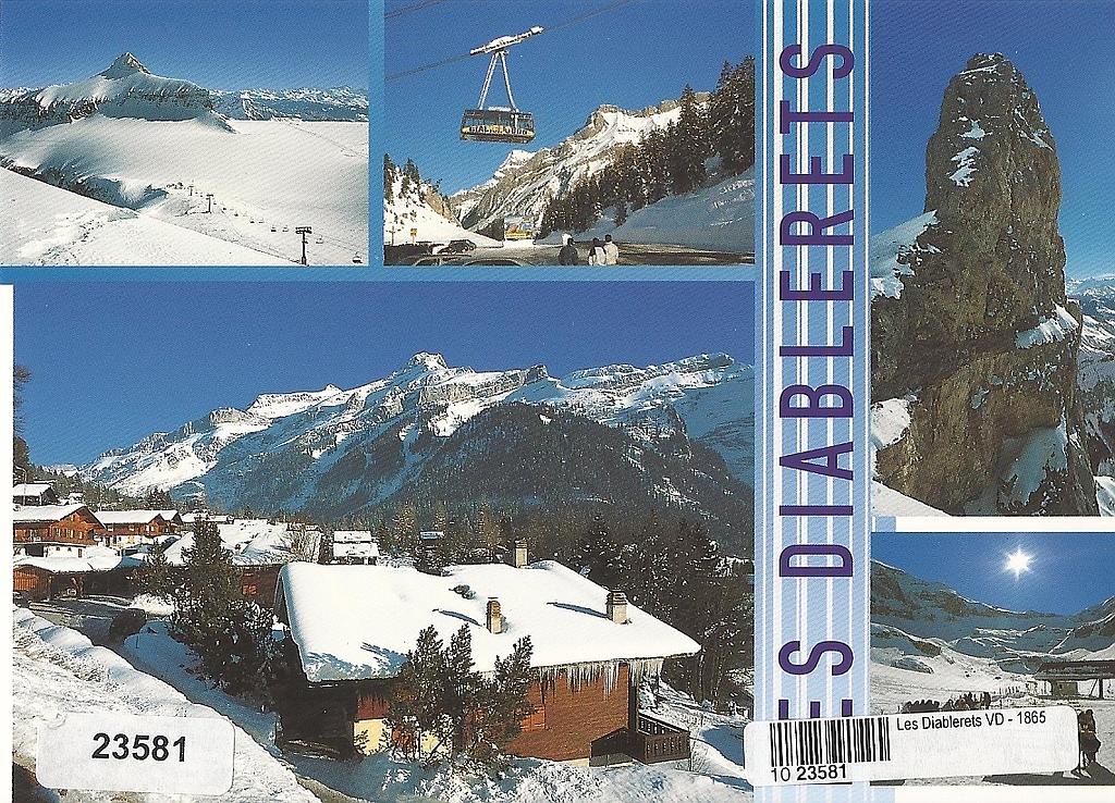 Postcards 23581 w Les Diablerets