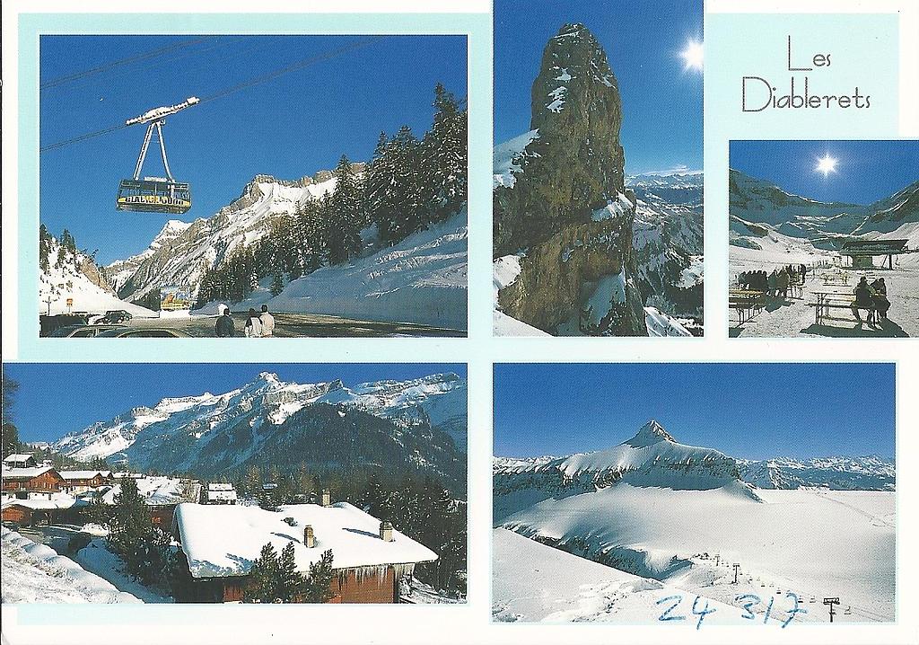 Postcards 24317 w Les Diablerets