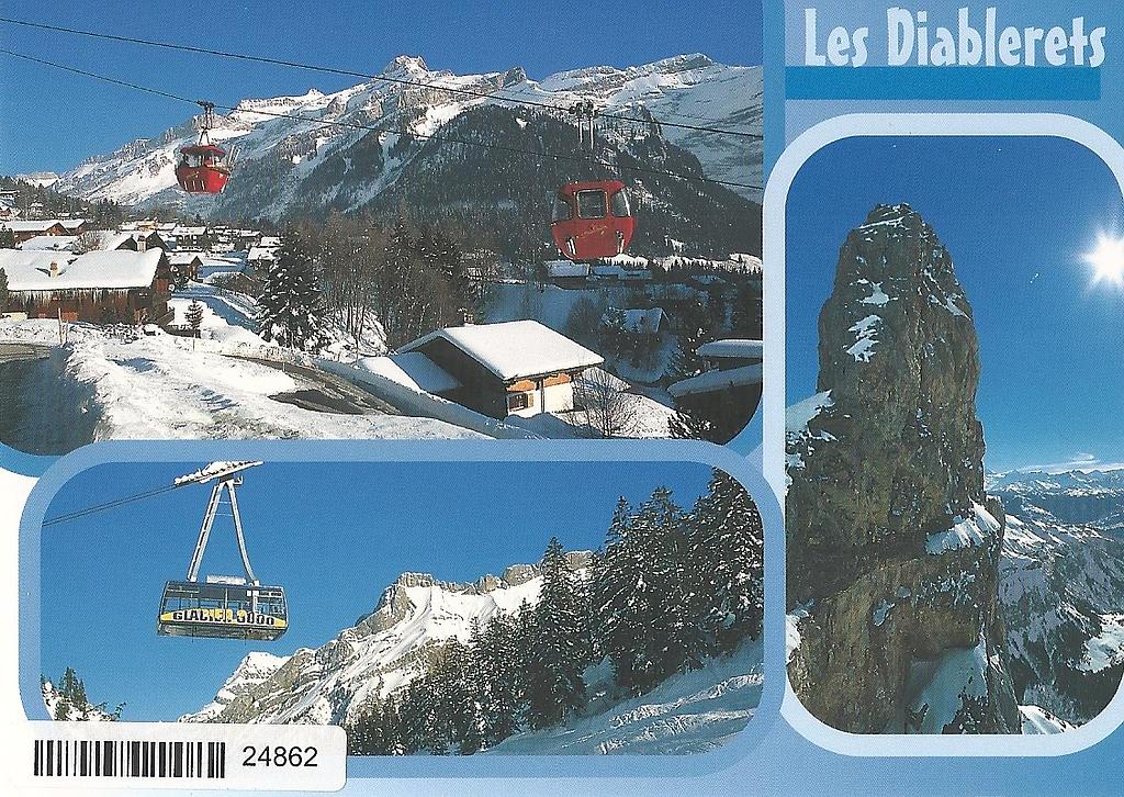 Postcards 24862 w Les Diablerets