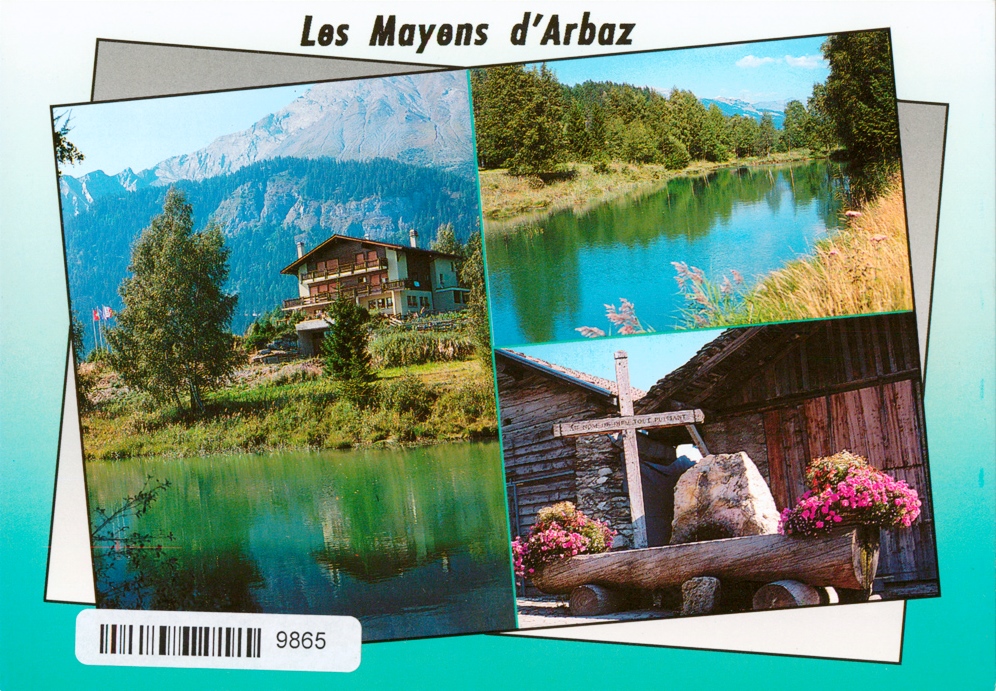 Postcards 09865 Les Mayens d'Arbaz