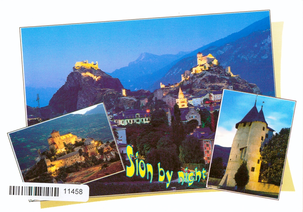 Postcards 11458 Sion