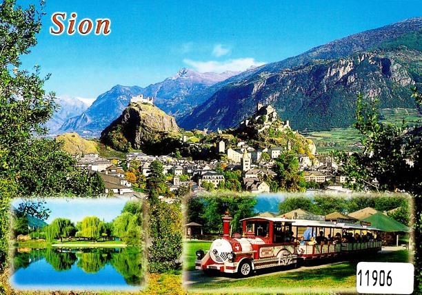 Postcards 11906 Sion