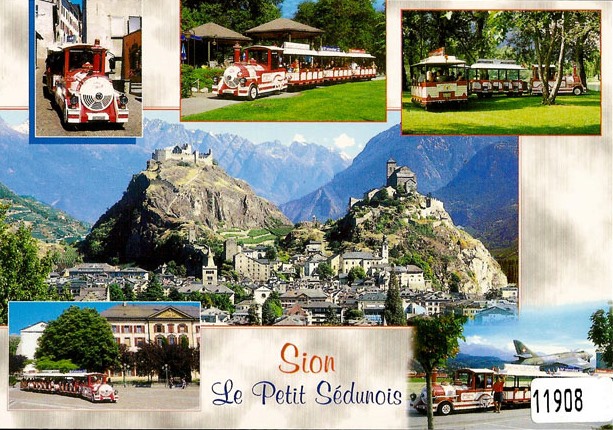 Postcards 11908 Sion