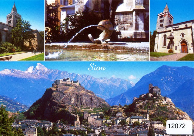 Postcards 12072 Sion