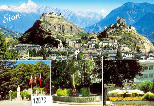 Postcards 12073 Sion