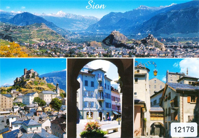 Postcards 12178 Sion