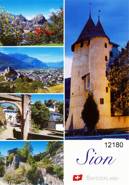 Postcards 12180 Sion