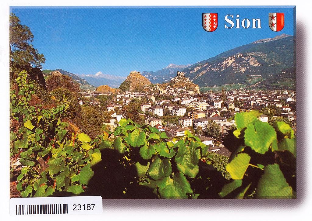Postcards 23187 Sion