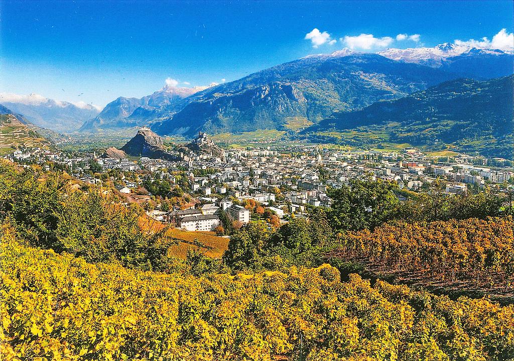 Postcards 27287 Sion