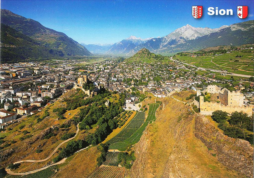 Postcards 27394 Sion