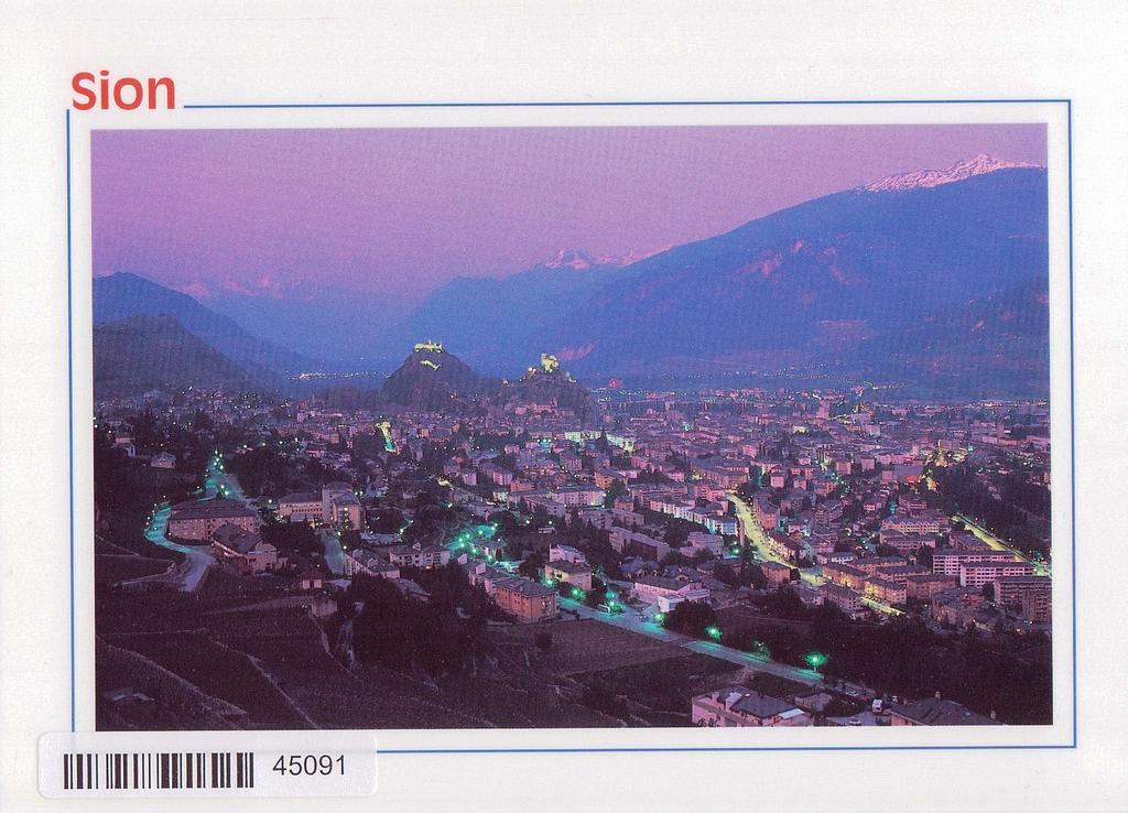 Postcards 45091 Sion