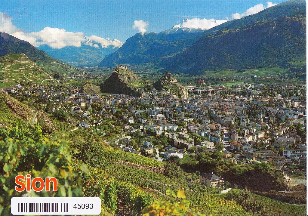 Postcards 45093 Sion