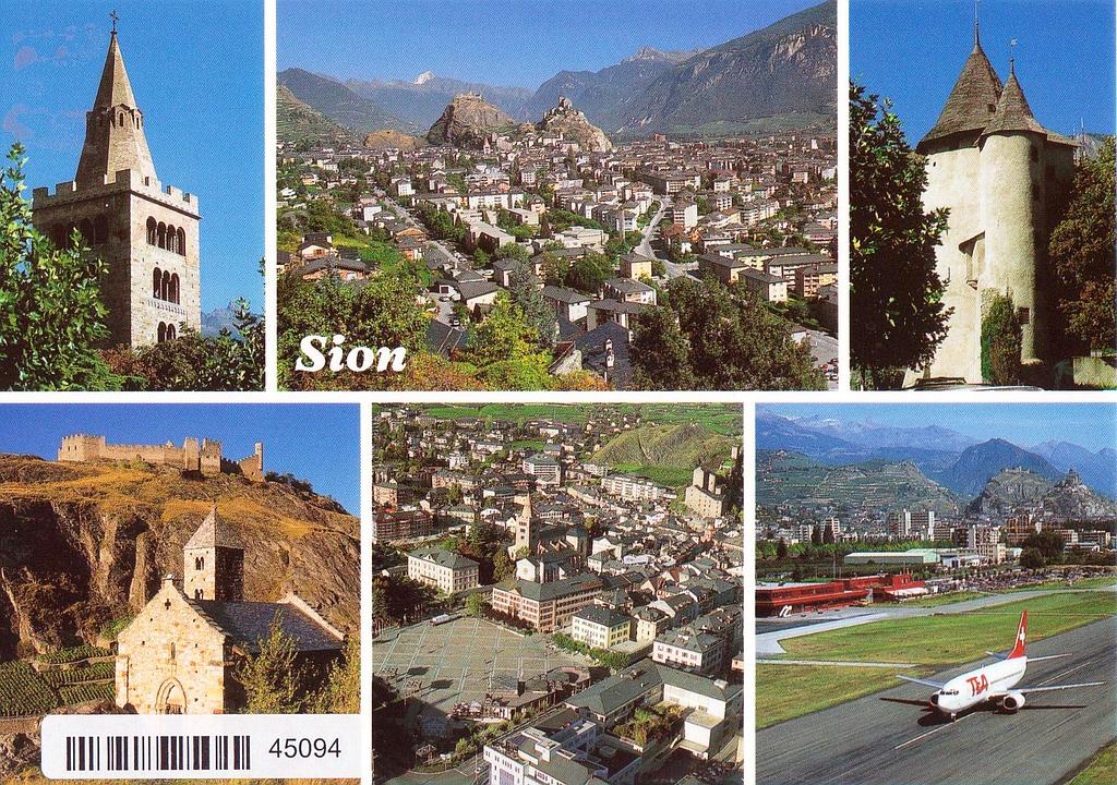 Postcards 45094 Sion