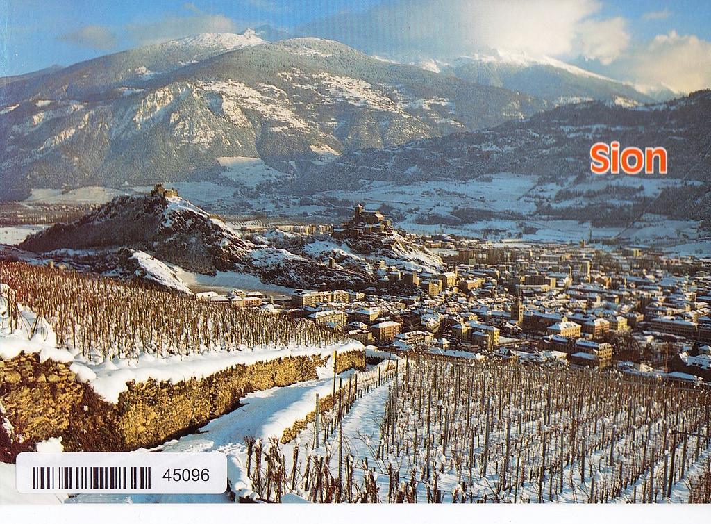 Postcards 45096 Sion w