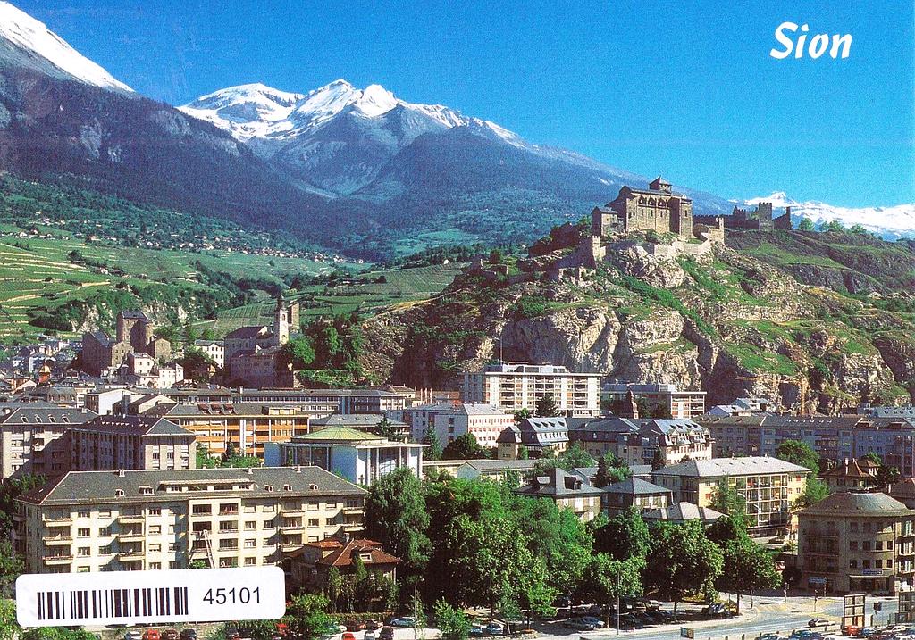 Postcards 45101 Sion