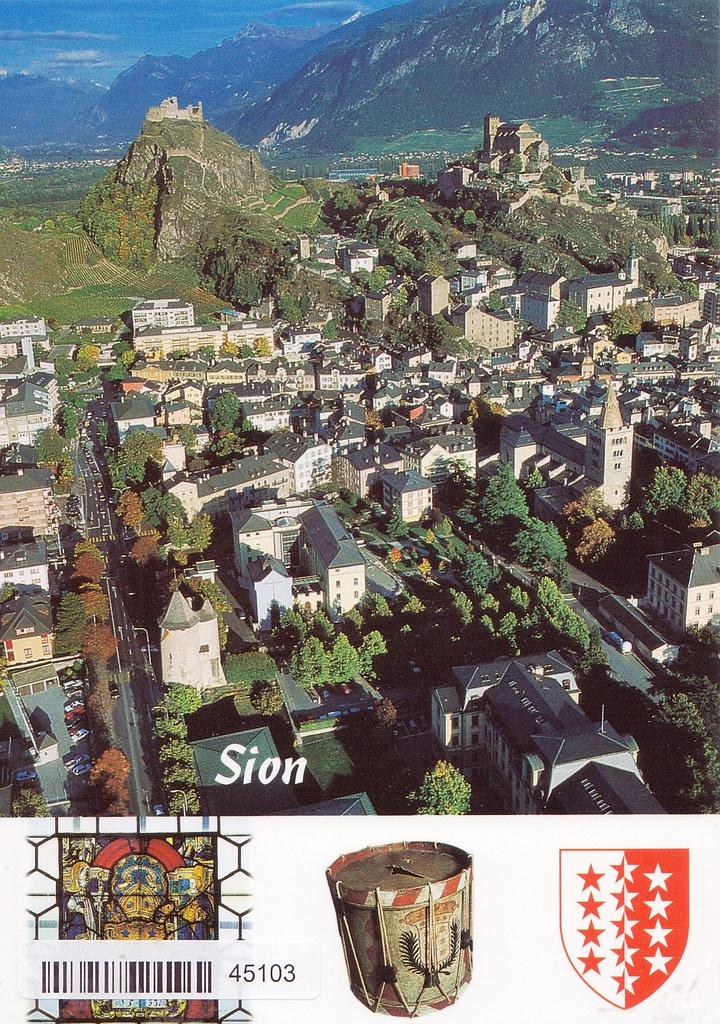 Postcards 45103 Sion