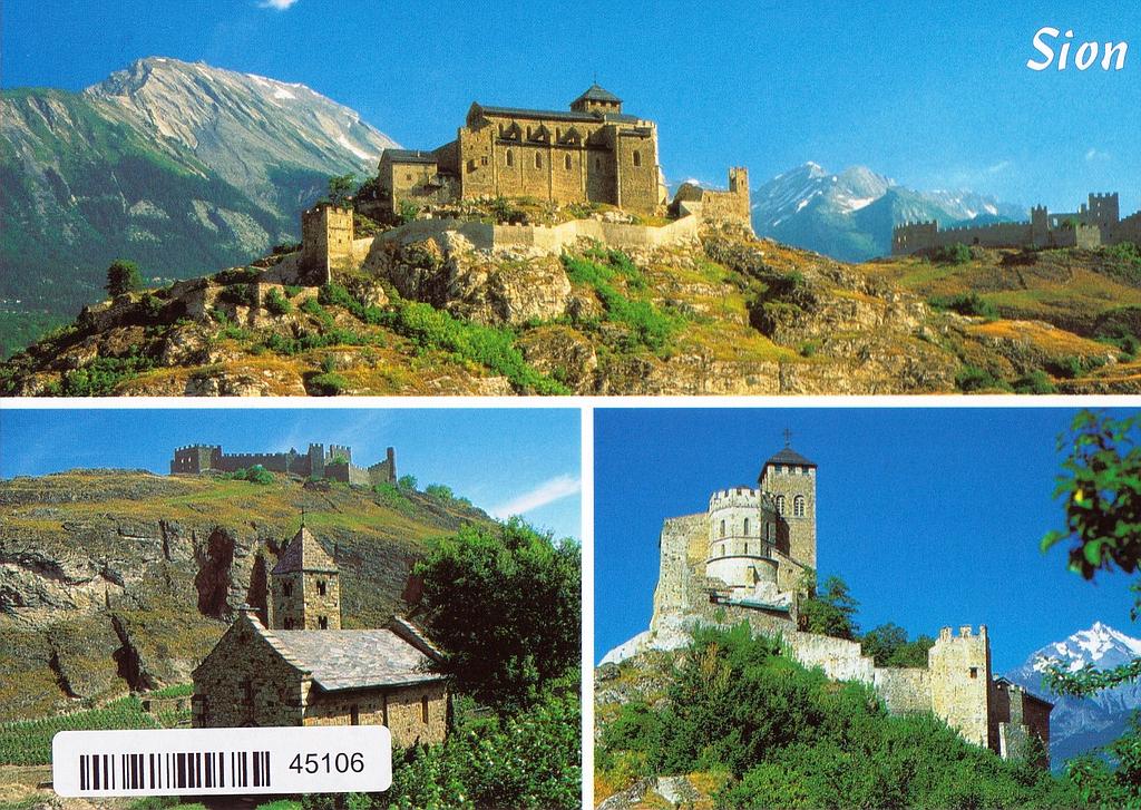Postcards 45106 Sion Château