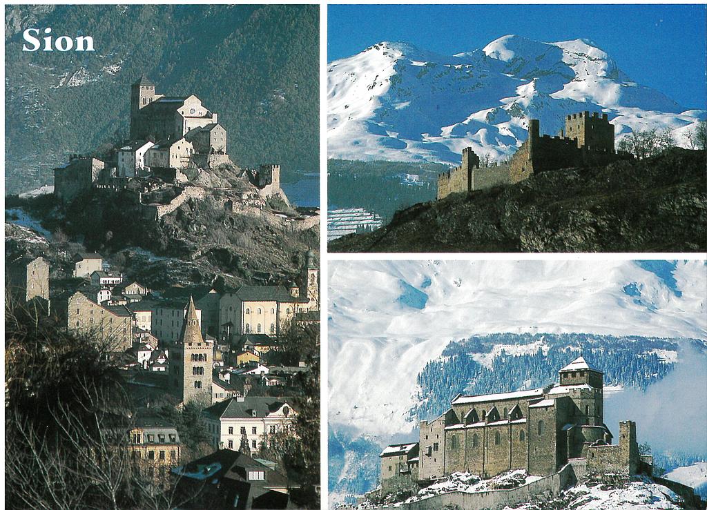 Postcards 45112 Sion Château