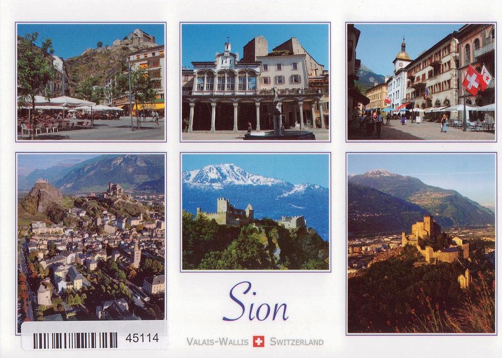 Postcards 45114 Sion