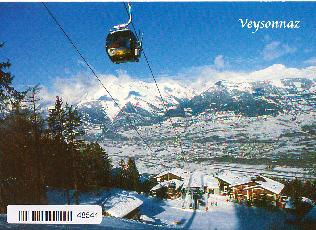 Postcards 48541 w Veysonnaz