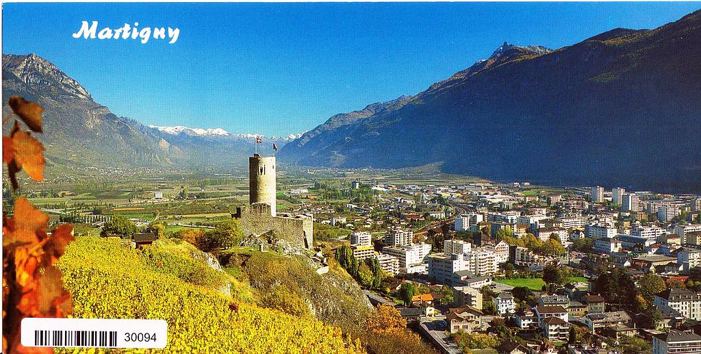 Postcards Pano 30094 Martigny 