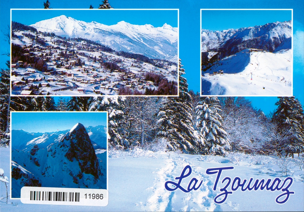 Postcards 11986 w La Tzoumaz