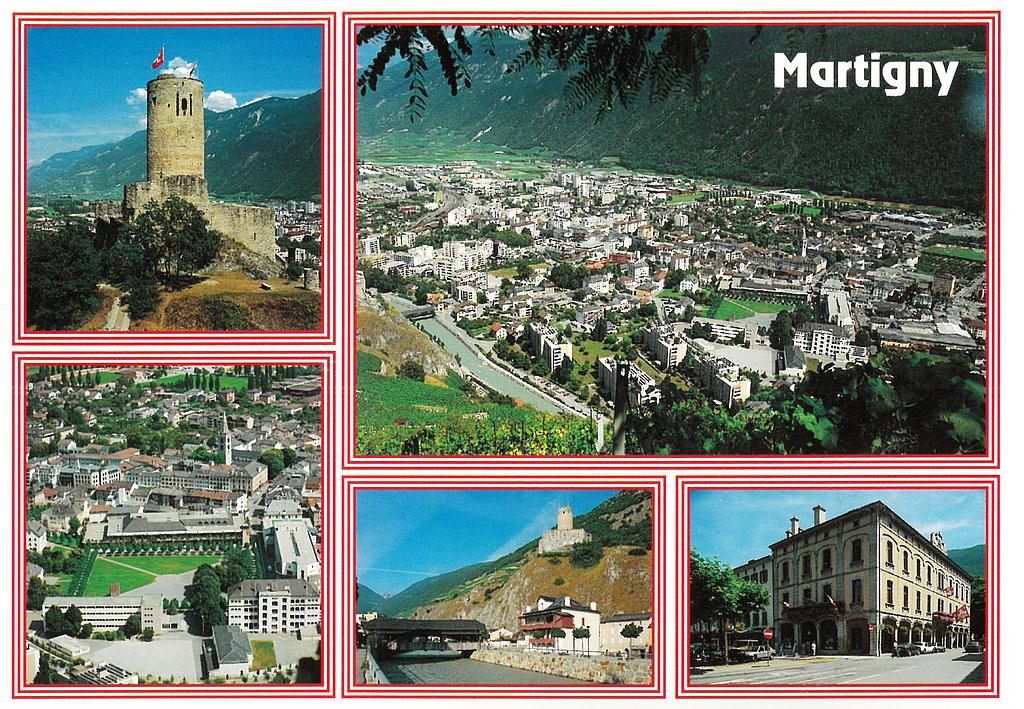 Postcards 17788 Martigny